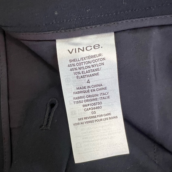 COPY - Vince pants - cute, cropped, slit front pockets for sexy silhouette NWOT - Picture 3 of 7